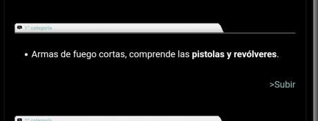 En USA, lo que sería la el armazón de la pistola, es lo que legalmente es considerado la pistola. Las 70