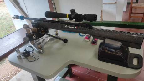 En venta , conocida y extremadamente precisa kk300 Alutec
Sin visor, sintonizador Lowey, culata Cicognani 01