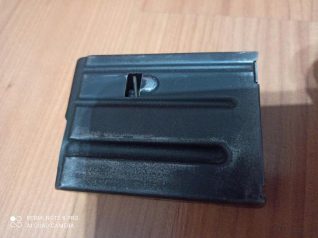 Vendo Cargadores cortos de cetme 5,56.
Yo los utilizaba en un scooter ar15 cal 222 e iban fenomenal, nunca 01
