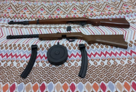   *******Pietta retirada de la venta y Norinco vendida*******  
Vendo dos carabinas del cal. 22LR, una 00