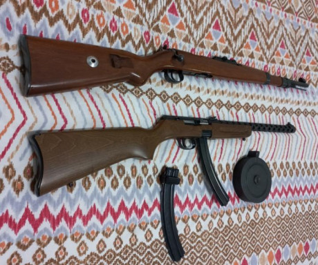   *******Pietta retirada de la venta y Norinco vendida*******  
Vendo dos carabinas del cal. 22LR, una 31