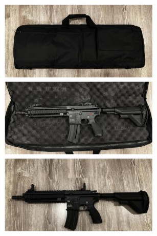 VENDIDA!!!



Vendo carabina HK416 del calibre 22 como nueva!!

Solo se ha probado en el club de tiro.
La 01