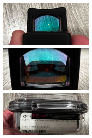 VENDIDO!!


Vendo visor mira punto rojo Trijicon RMR RM03 13 Moa Dual Illuminated Nuevo!!
Procedente de 02