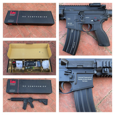 VENDIDA!!!



Replica HK416 A5 Original de HECKLER & KOCH nueva a estrenar.
Nunca se ha usado en ningun 01