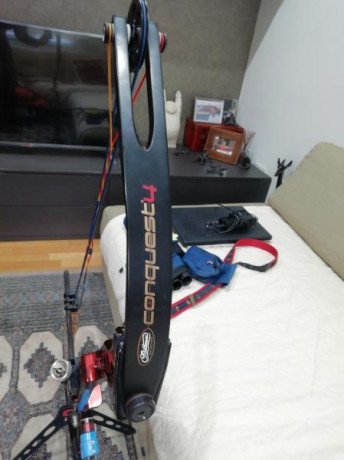 Voy a vender mi equipo de tiro con arco y empiezo por el arco, se trata de un Mathews Conquest 4 diestro 00