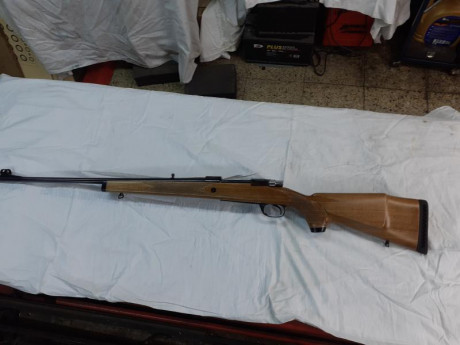 Pues vendo este rifle nuevo a estrenar en calibre 243 de cerrojo.
nunca a salido al campo esta impoluto.
Atiendo 02