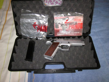 Hola.
Pongo a la venta pistola Pardini modelo GT9,tiene maletin original,manual de instruciones
sus dos 01