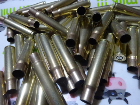 Vendidas las 204 vainas Cineshot by RWS del calibre 8X57 JS, 1 tiro, pulidas en Tumbler, conservando el 02