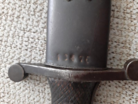 Vendo machete de Artilleria modelo 1907 en buenas condiciones. 200€ más envío por agencia o recogida en 02