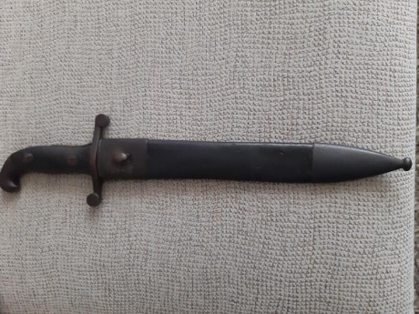 Vendo machete de Artilleria modelo 1907 en buenas condiciones. 200€ más envío por agencia o recogida en 00