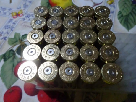 Buenas tardes.
Vendo un lote de vainas del .300WM con 1 tiro, pulidas en Tumbler y envasadas en bolsa 00