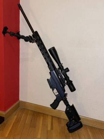 Se vende Tikka T3x Tac A1 en 6.5 Creedmoor. El rifle tiene menos de 150 disparos. 
Se vende por separado 01