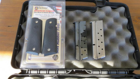 Vendo mi pistola STI TROJAN 6" INOX en perfectas condiciones va de lujo con su maletin original sus 31