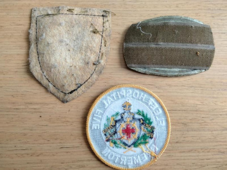 Hola, vendo tres parches militares originales , dos Españoles y otro Norteamericano del hospital de Bremerton

6 01