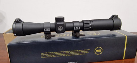 Buenas compañeros. 
   Pongo en venta Leupold vx-freedom 1.5-4x28, visor larga distancia al ojo, usado 01