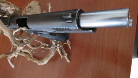 Por obligación vendo mi preciosa HPS/STI 2011 en calibre 9mm a tirado con munición recargada para precisión, 10