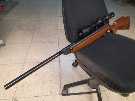 Hola buenas, pues he decidido vender esta magnífica carabina Weihrauch HW98 en calibre 4,5 y potencia 01