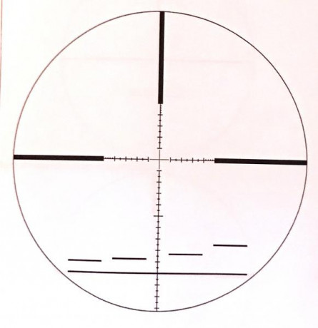 Se ofrece un magnífico visor Smith-Bender 3-20x50 PM II, retícula iluminada, en radianes 1 klic 10 mm 10