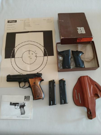 VENDIDA
Vendo pistola Walther P-88 Compact 9 mm PB en impecable estado, apenas usada, muy muy poco. Estrenada 00