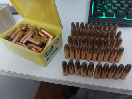 Vendo lote con las siguientes puntas:

Puntas Sellier & Bellot SP calibre .366 (9,3mm) - 285 grains: 01