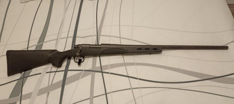 Se vende Remington SPS varmint 308 , cañón grueso de 26" buen estado, unos 800 tiros , 500 euros 00