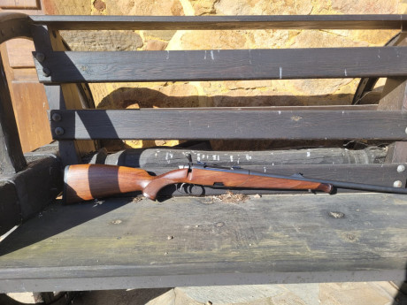 Manlicher classic 7mmRm en un estado muy bueno, con monturas apell de 30 o 26 a elegir, cañon 65cm, gatillo 00