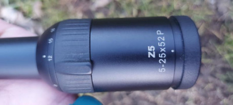 Visor swarovski z5 5-25x52 BT
Torreta balistica
Tubo de 26 muy ligero 
Monturas blaser sin estrenar, reticula 21