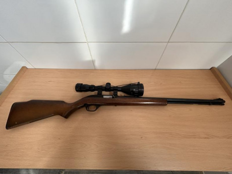 RETIRAR ANUNCIO. Vendido. vende carabina en buen estado, carabina de gran calidad. Semiautomática. Cargador 32