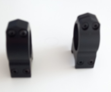 Anillas Warner  originales  en acero de 1" (pulgada) desmontables para carril weaver,  tamaño medianas 02