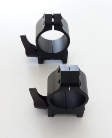 Anillas Warner  originales  en acero de 1" (pulgada) desmontables para carril weaver,  tamaño medianas 00