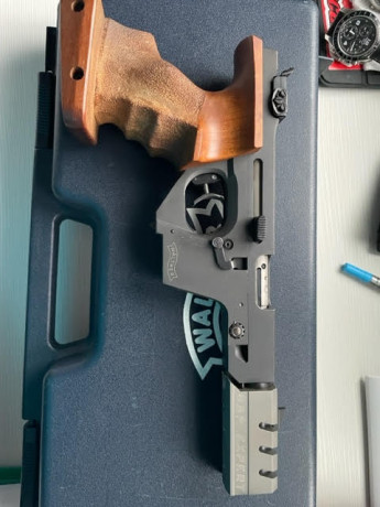 buenas 
por problemas en mi brazo y por el peso cambiaria mi GSP expert del 22 por Hammerli X-esse sport 02