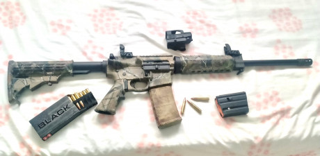 Busco un Ar15 Smith&Wesson versión camuflaje a ser posible para  un amigo y en calibre 300 blackOut, 10