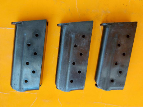Vendo tres cargadores 9mm largo para carabina destroyer.
100 euros más los gastos de envio. Telefono 667837799 00