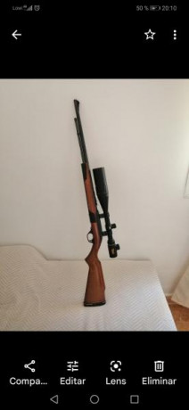 vendo caravina calibre22 semiatomatica por no usarla apenas e tirado con ella ace una agrupacion de maravilla 01