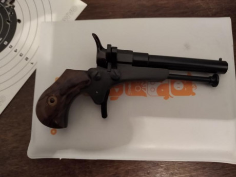 SE VENDE PISTOLA PEDERSOLI DERRINGER 209 EN PERFECTO ESTADO POR 200€, PRÁCTICAMENTE SIN USAR. 00