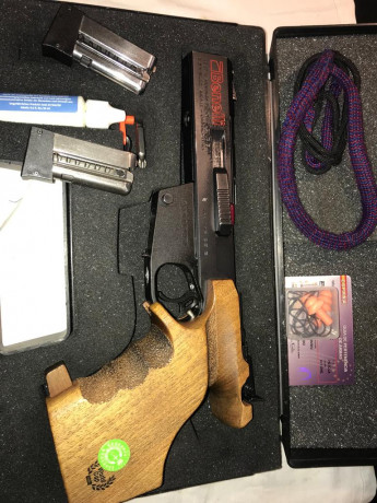 Buenas tardes
Vendo esta preciosa Benelli MP 95 en perfecto estado de funcionamiento y de una precisión 00