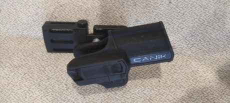 Vendo pistola canik tp9 elite combat con 4 cargadores, funda original. Sistema "Optic Ready" 11