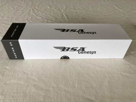 Hola a todos,
Pongo a la venta un visor BSA Genesys 2.5-15x50 nuevo a estrenar, precintado, procedente 02