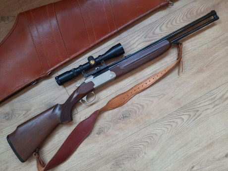 *Se vende:* 

 *Rifle express TIKKA  modelo 412 S, calibre 9,3 x 74.* 
+ visor Hakko 1,5-6x42 con monturas 02