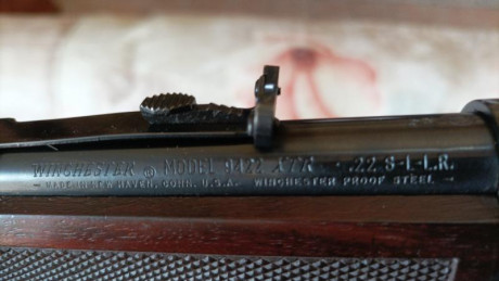 carabina WINCHESTER de palanca modelo 9422 XTR, CALIBRE .22 S-L-L.R. 00
