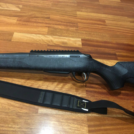 Se vende Tikka T3x lite Roughtech Black en calibre .308W.

Con freno de boca en 5/8 24 UNEF homologado.

Rifle 11