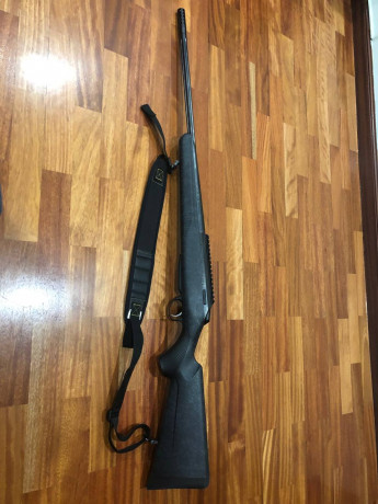 Se vende Tikka T3x lite Roughtech Black en calibre .308W.

Con freno de boca en 5/8 24 UNEF homologado.

Rifle 10