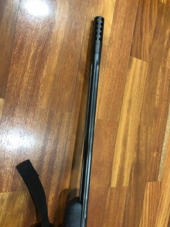Se vende Tikka T3x lite Roughtech Black en calibre .308W.

Con freno de boca en 5/8 24 UNEF homologado.

Rifle 20