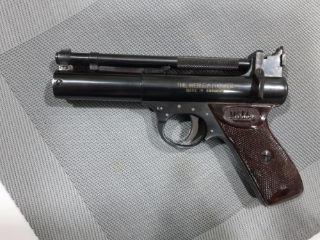 Pongo a la venta esta pistola clásica, construcción de acero, serie D y número 937 (principios de los 01
