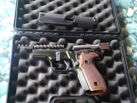 Pongo a la venta esta pistola marca Norinco NP34 replica de la Sig Sauger P228 en 9mm. Solo usada para 02