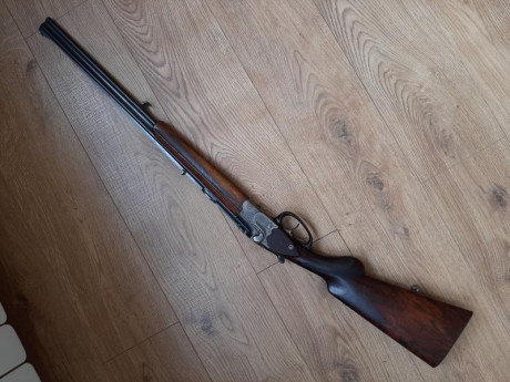 Buenas a todos,
Pongo a la venta esta auténtica joya una auténtica arma histórica de caza:
Se trata de 02
