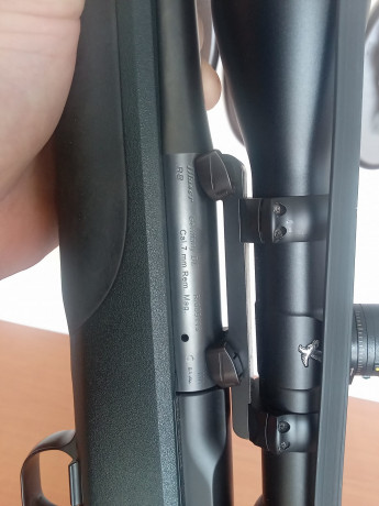 Buenos días un amigo mío me ha dicho que le ponga en anuncio de su rifle. Es un blaser R8 en calibre 7 02