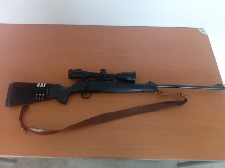 Buenos días un amigo mío me ha dicho que le ponga en anuncio de su rifle. Es un blaser R8 en calibre 7 01