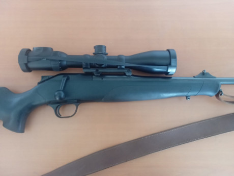 Buenos días un amigo mío me ha dicho que le ponga en anuncio de su rifle. Es un blaser R8 en calibre 7 11