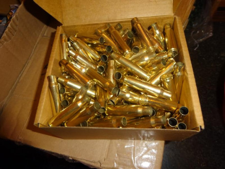 Buenos dias.
Vendidas las 150 vainas marca S&B del calibre .308W con 1 tiro, Tumbler, van sueltas 02